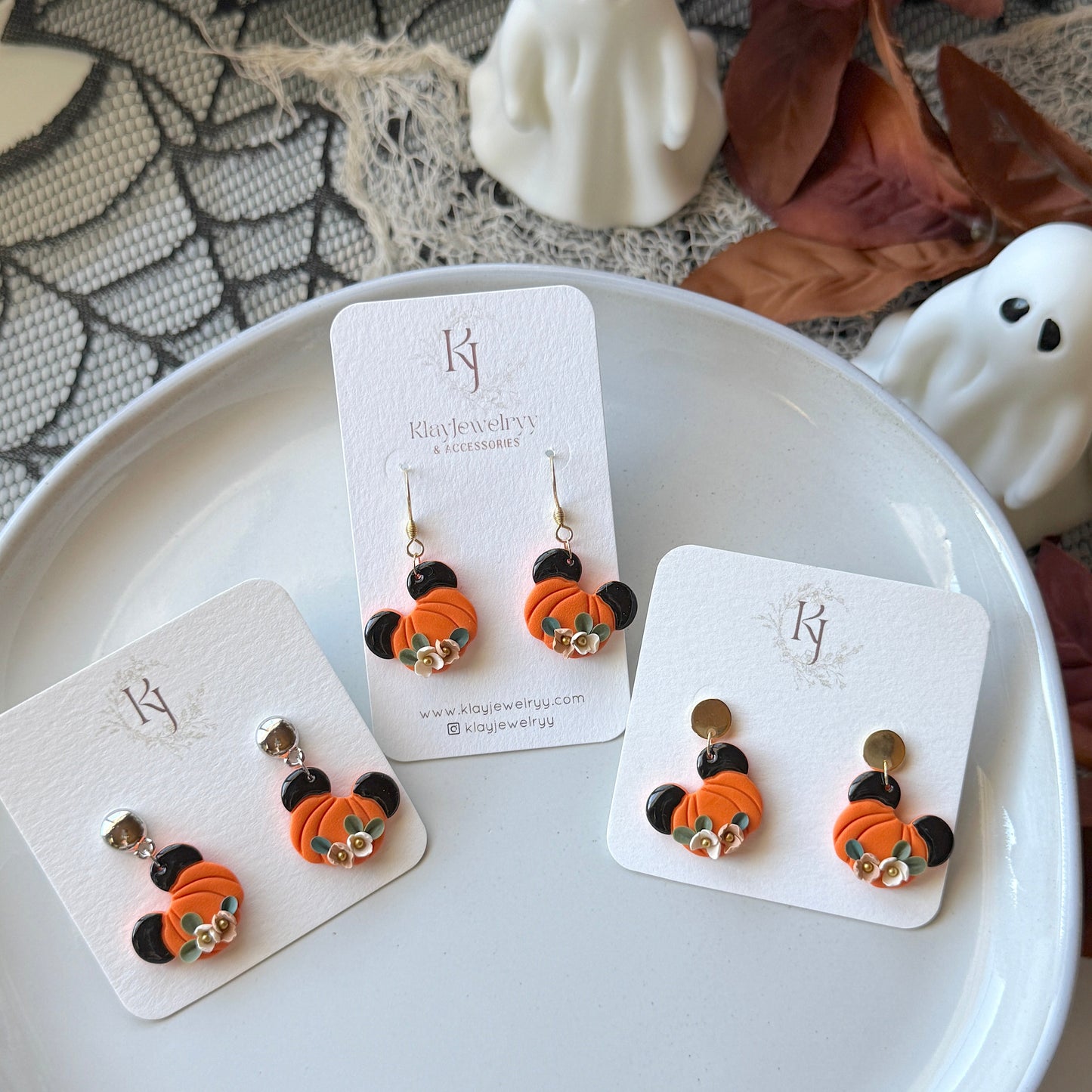 Mouse Pumpkin Floral