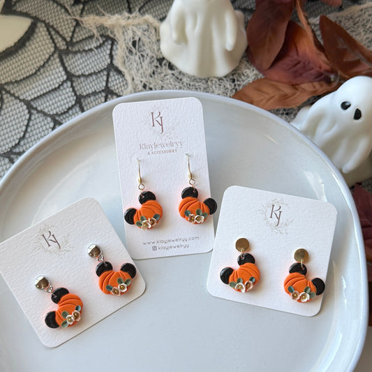 Mouse Pumpkin Floral