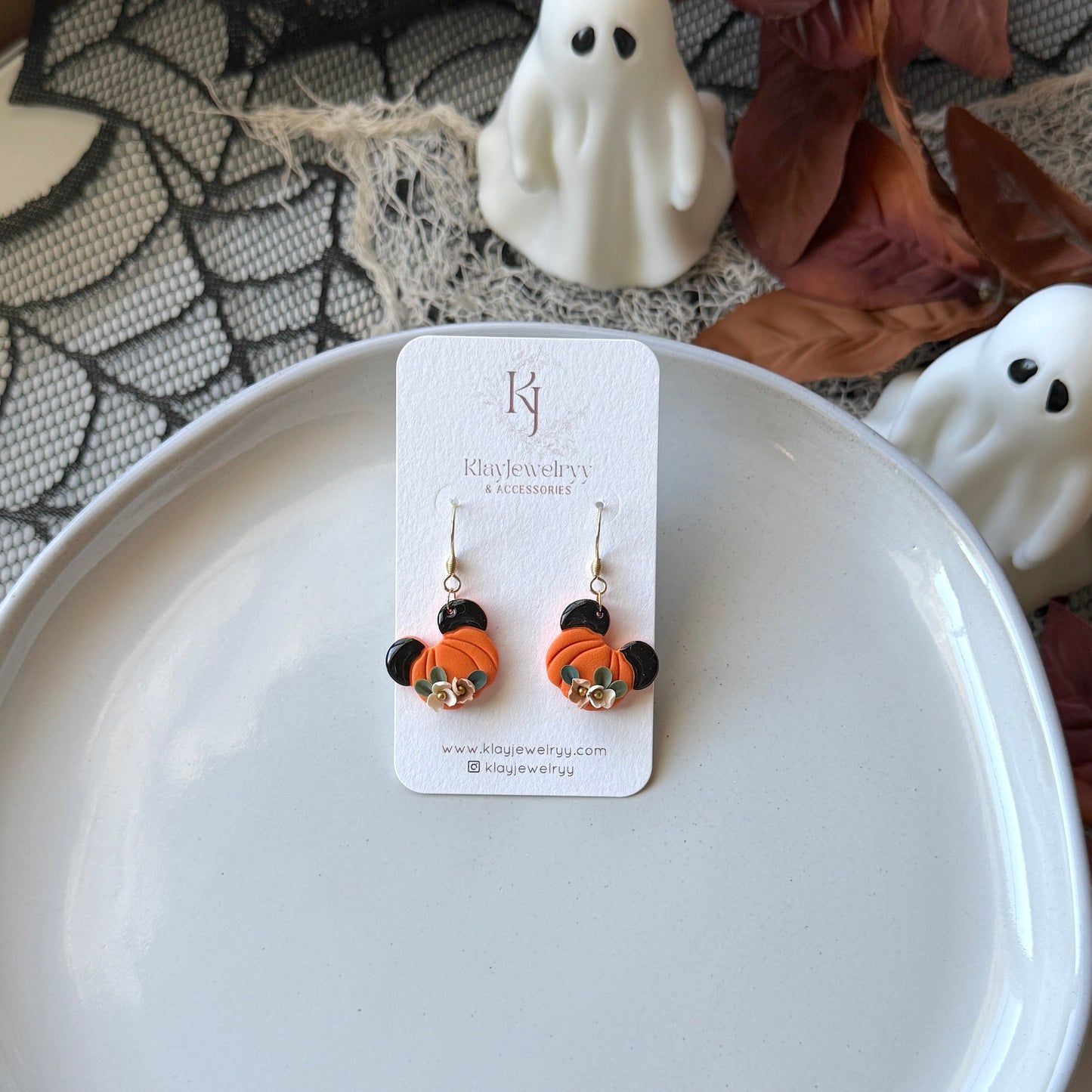 Mouse Pumpkin Floral