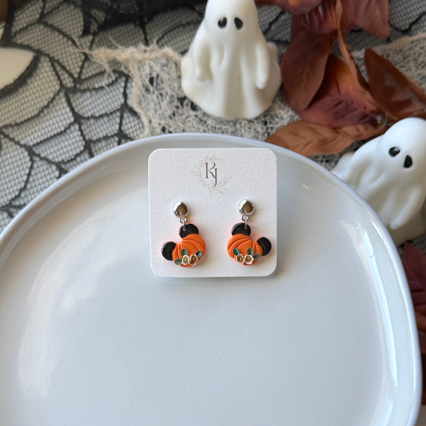 Mouse Pumpkin Floral