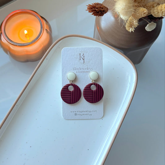 Burgundy Rounds