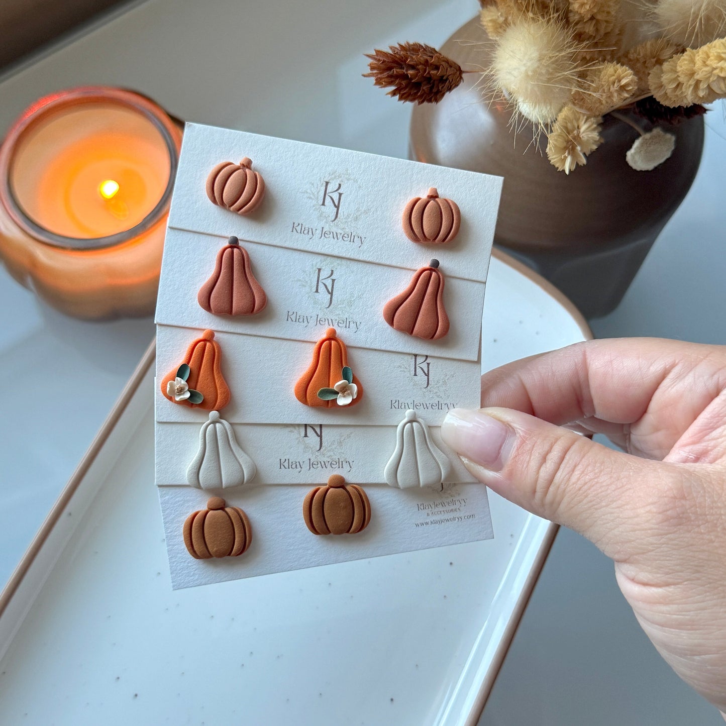 Pumpkin Studs