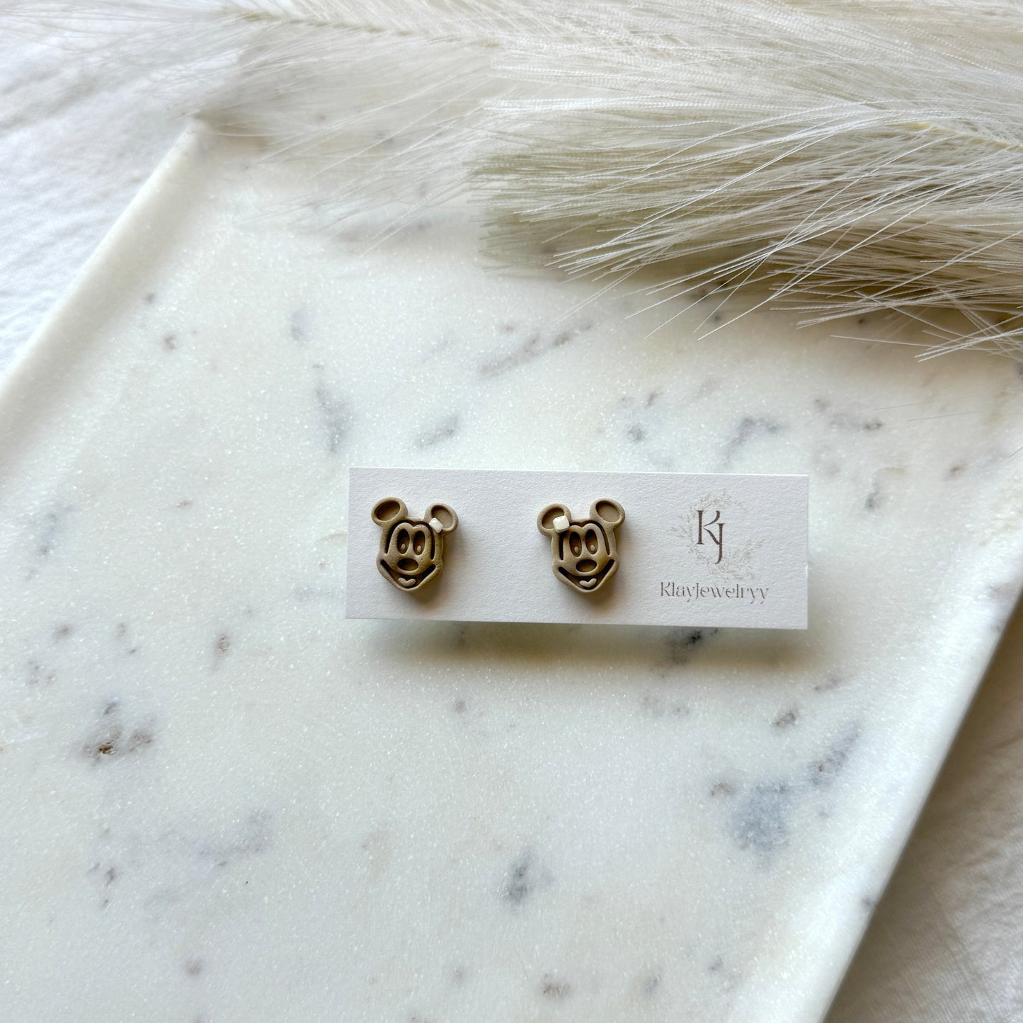 Mouse Waffle Studs