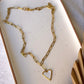 Heart Necklace Stainless Steel