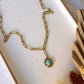 Oval Necklace Stainless Steel