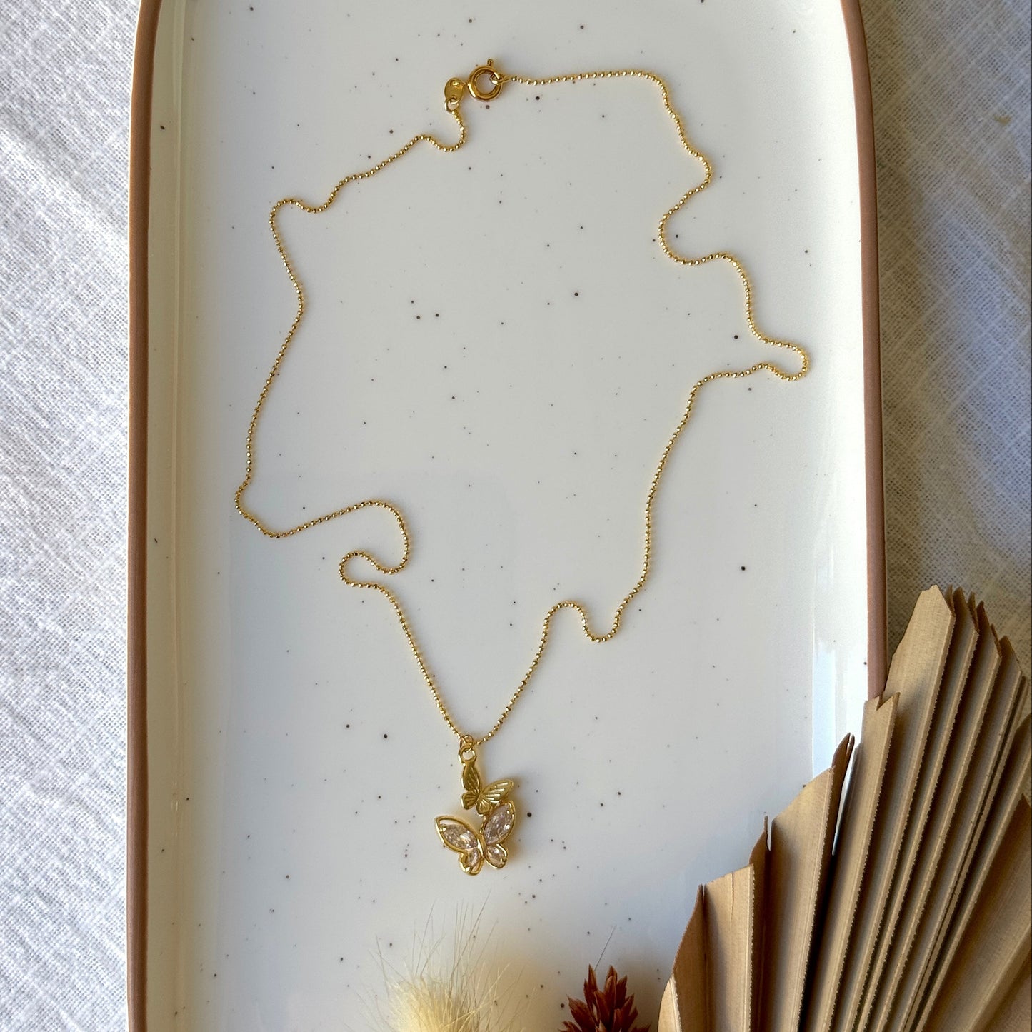 Butterfly Necklace GF