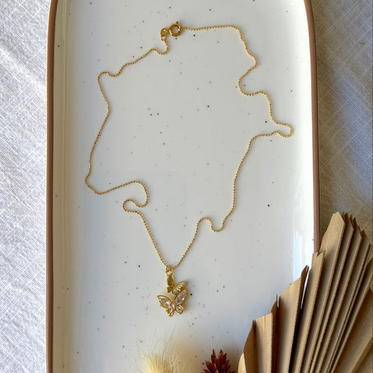 Butterfly Necklace GF
