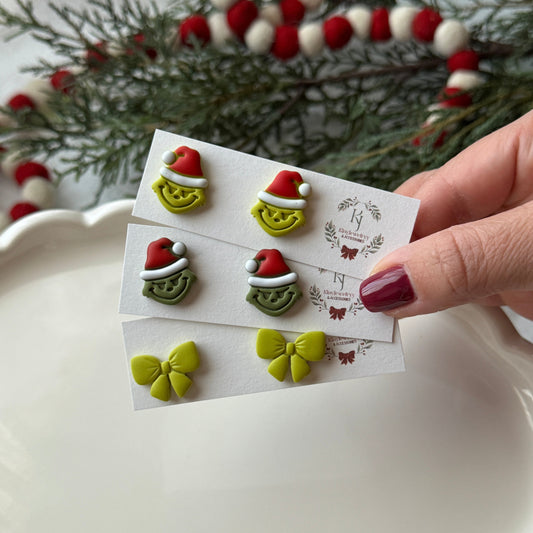 Grinch Studs