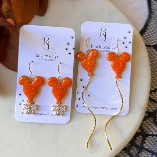 Orange Mouse Balloon