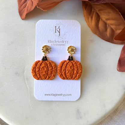 Textured Pumpkins
