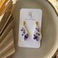 Violetah Tear Drop Dangle