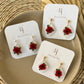 Red Rose Dangles