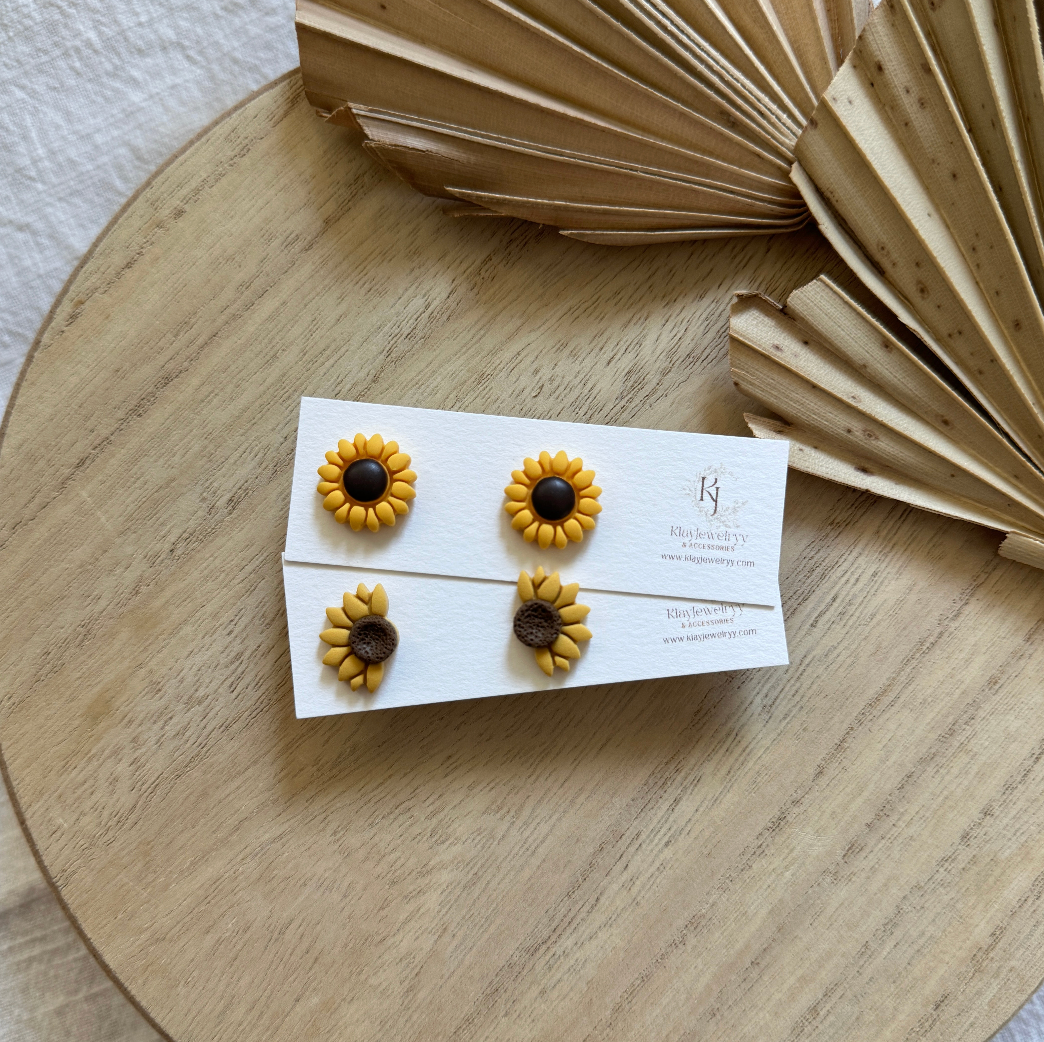 Sunflower Studs